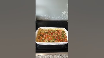 Leckere Fisch im Backofen gemacht