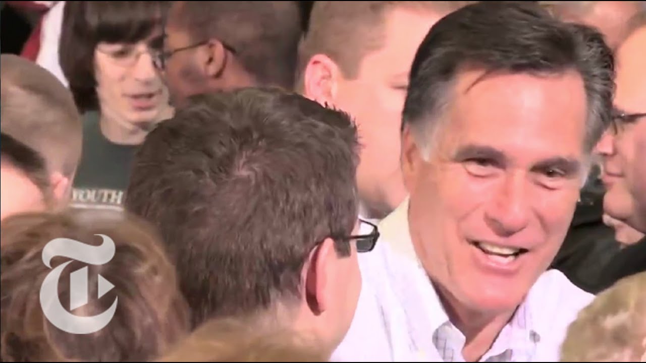 The Caucus - Anatomy of a Romney Rally | The New York Times - YouTube
