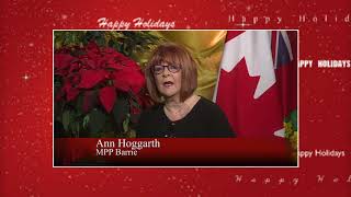 Ann Hoggarth Holiday Message 2017 Content