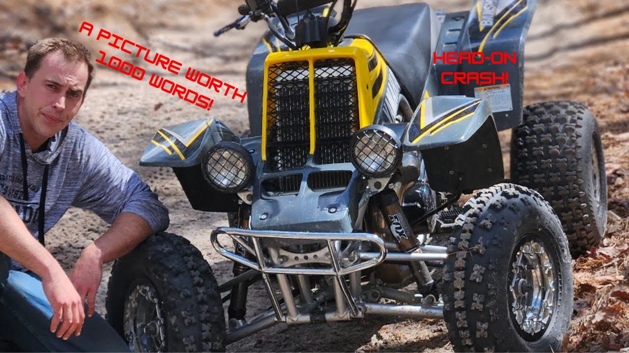 Head On Collision Out in the Trail. Damage Report and Fix