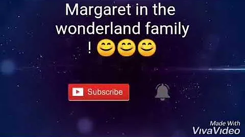 Rosell And Margaret in the wonderland family