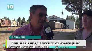 #Noticias10 | La Trochita volvió a Ñorquinco