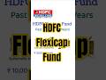 HDFC Flexicap Fund For SIP Investment For 2026 | #sip #shorts #mutualfunds