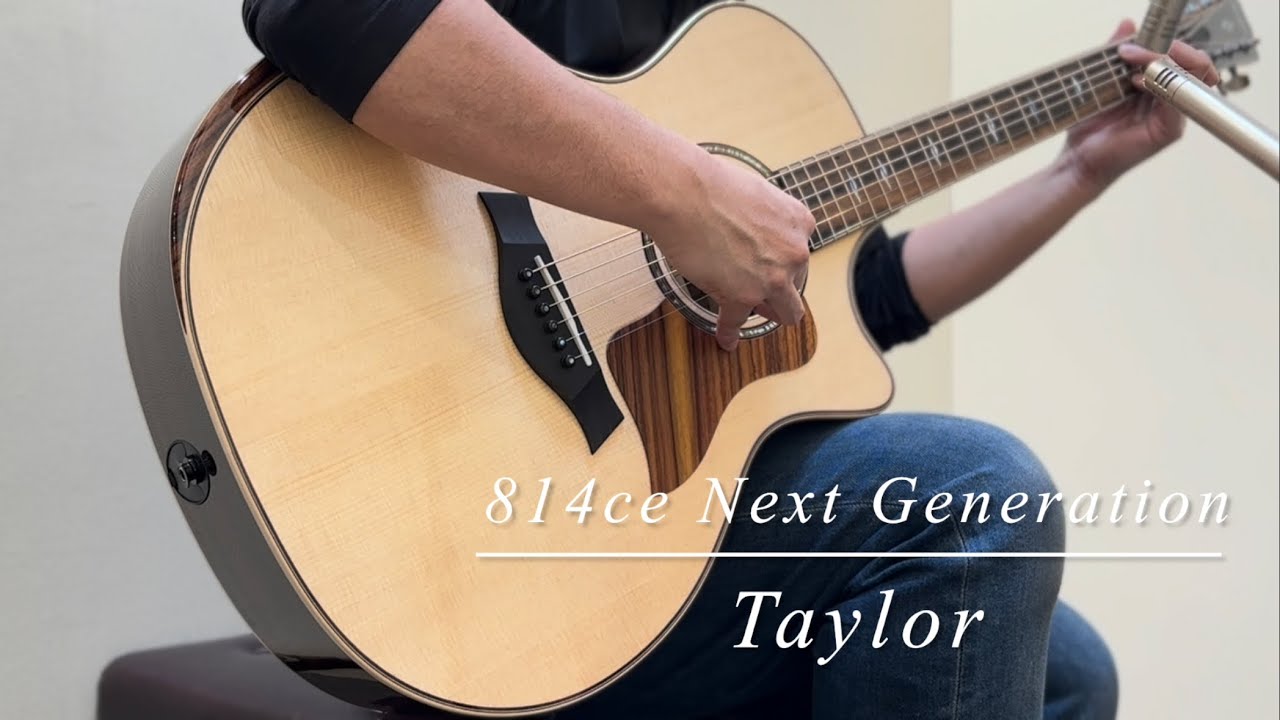 Taylor Next Generation 814ce S/N:1201086003 - YouTube