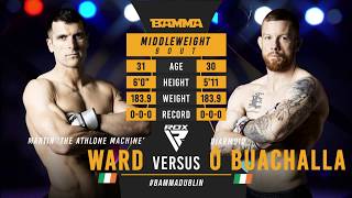 BAMMA 35: Martin Ward vs Diarmuid O'Buachalla
