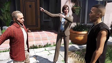 GTA 5 | "The Long Stretch" But With Randomizer Mod! (Cutscene)