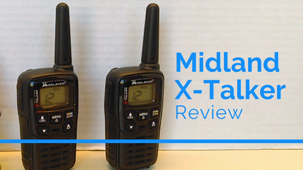 Midland X-Talker T10 Walkie Talkie with 20-Mile Range