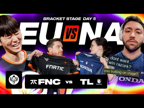 Видео: NA VS EU НА ВЫЛЕТ ЧЕРЕЗ ФЛЕЙМ В ЧАТЕ | FNATIC VS LIQUID | MSI 2024