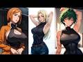 anime Jujutsu Kaisen Wife Vs Hydraulic Impact Press #jjk