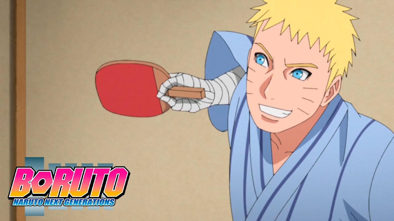 Pingue-Pongue em família  BORUTO: NARUTO NEXT GENERATIONS 