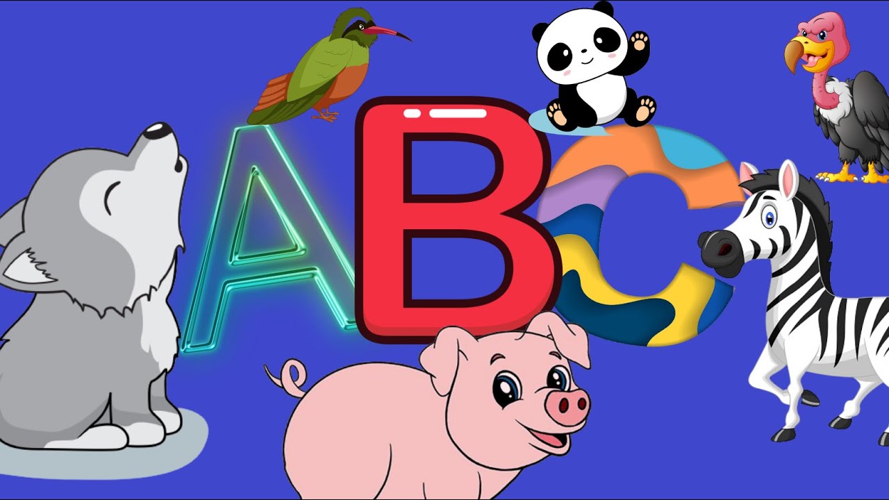 A for Alligator B for bear Phonics song / Learn alphabet / Educational ...