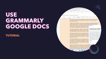 How to Use Grammarly in Google Docs