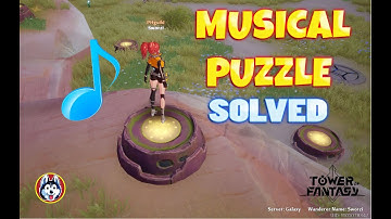 How To Solve Music Notes Ring of Echos Puzzles In Tower Of Fantasy