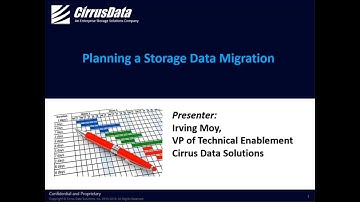 Planning A Storage Data Migration - Webcast