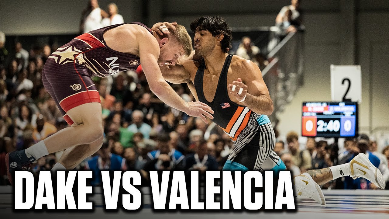 86kg Zahid Valencia vs Kyle Dake | 2025 US Open Final