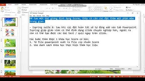 VNPT Elearning - Tạo bài giảng Scorm cơ bản