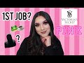 MY EXPERIENCE WORKING AT VICTORIA’S SECRET PINK! (pay, free stuff, 1st job, storytime)