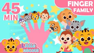 Finger Family + Colors Of The Rainbow +more Little Mascots Nursery Rhymes & Kids Songs