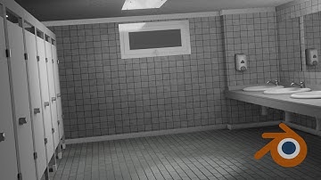 How i made this bathroom scene in blender
