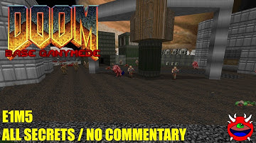 Doom: Base Ganymede - E1M5 - UVMAX No Commentary