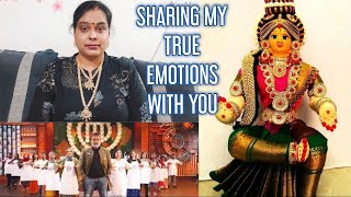 நா வரலக்ஷ்மி பூஜை செய்யல️ Master Chef தமிழ்|Sharing my️ True Emotions With YOU