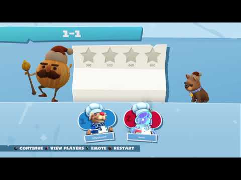 Overcooked 2 - Seasonal Updates: Winter Wonderland 1-1 - 2 Player - 4 Stars