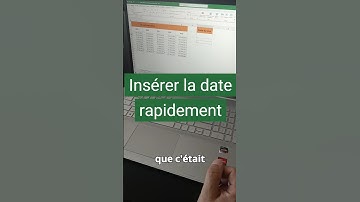 Insérer la date du jour sur Excel 🏆🤩 #shorts #astuce #excel #microsoft #microsoftexcel #phformation