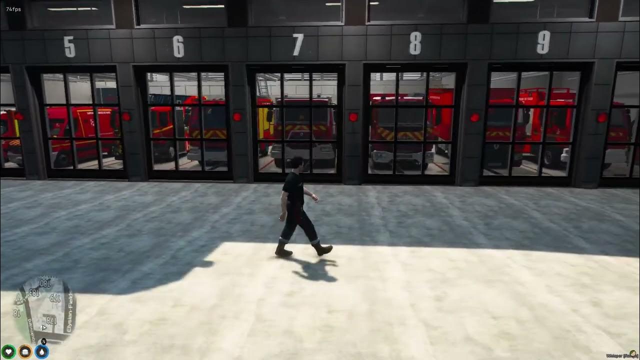 Serveur Urgences GTA RP caserne de pompiers avec véhicules YouTube