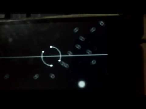2D collision detection of big fixed circle with holes and moving circles