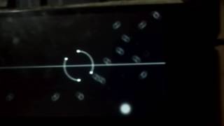 2D collision detection of big fixed circle with holes and moving circles