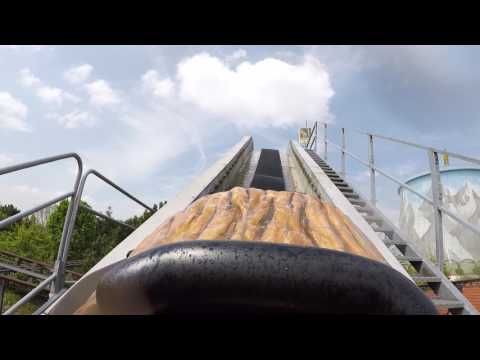 Wildwasserbahn - Wunderland Kalkar (Onride) Log Flume