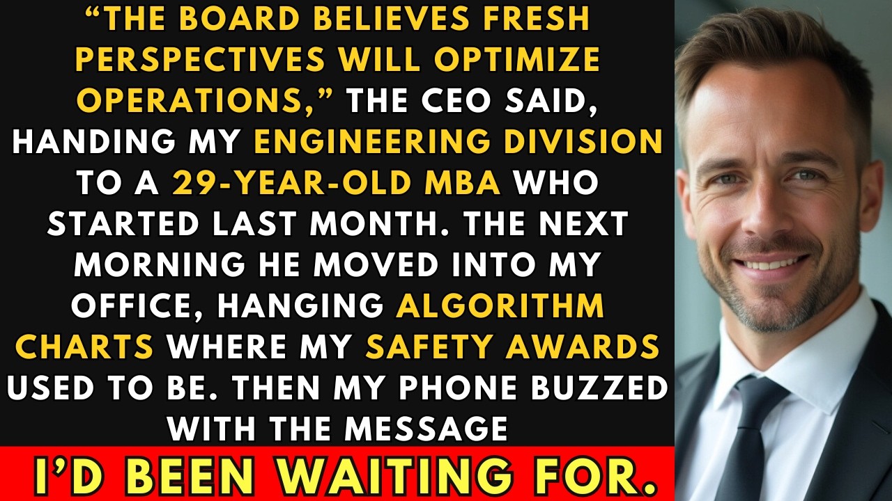 They Handed My Engineering Division To Someone Who Started Last Month - So I Activated Plan B