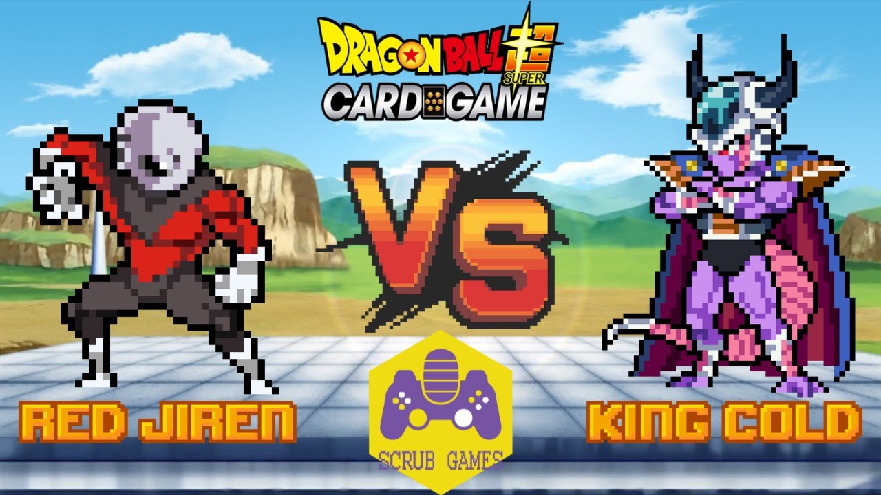 IRL Battles - Red Jiren Vs King Cold - Dragon Ball Super Card Game [DBSCG]