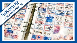 Plan With Me // Freedom (Planner Pixie Co)
