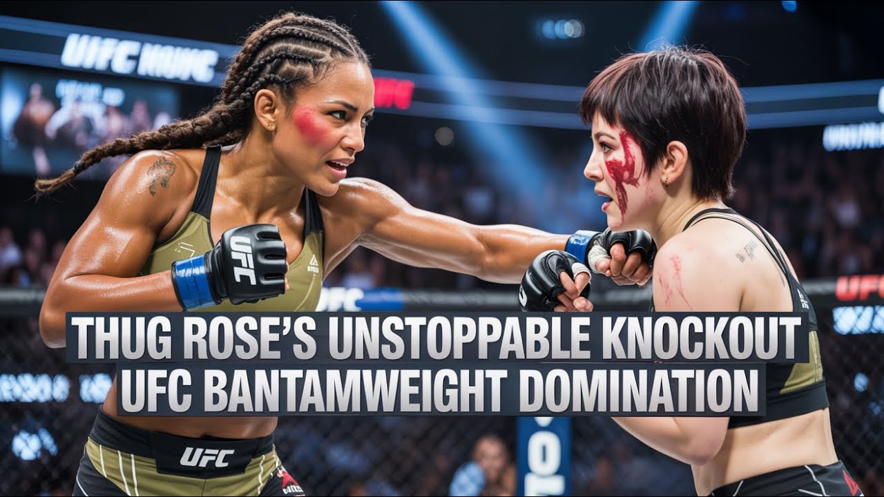 Epic UFC Knockout! Thug Rose Namayunas Dominates With Stunning Strikes & Ground Game