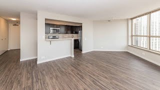 A Tower 4 -11 corner 1-bedroom at the West Loop's Presidential Towers