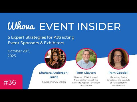 Thumbnail for 5 Expert Strategies for Attracting Event Sponsors & Exhibitors (Event Insider 36)