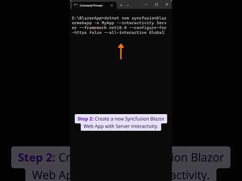 New to Blazor? Get started in two simple steps!