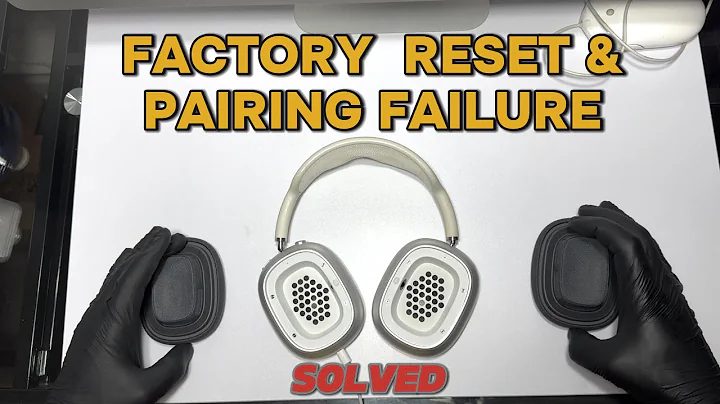 Apple AirPods Max Factory Reset and Pairing Failure - SOLVED!