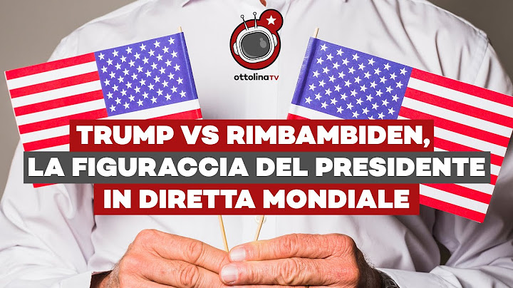 TRUMP VS RIMBAMBIDEN, la figuraccia del PRESIDENTE in diretta MONDIALE - Ft. Roberto Vivaldelli