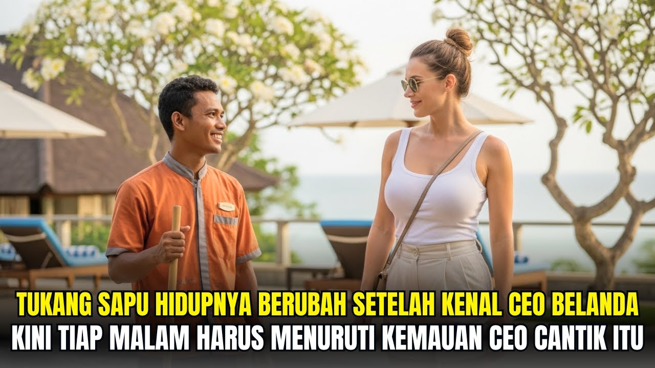 Dari Tukang Sapu Jadi Suami CEO Bule, Hidupnya Berubah Total Karena Bule Miliarder Ini...