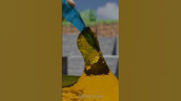 Minecraft Honey Block realistic, CGI #shorts