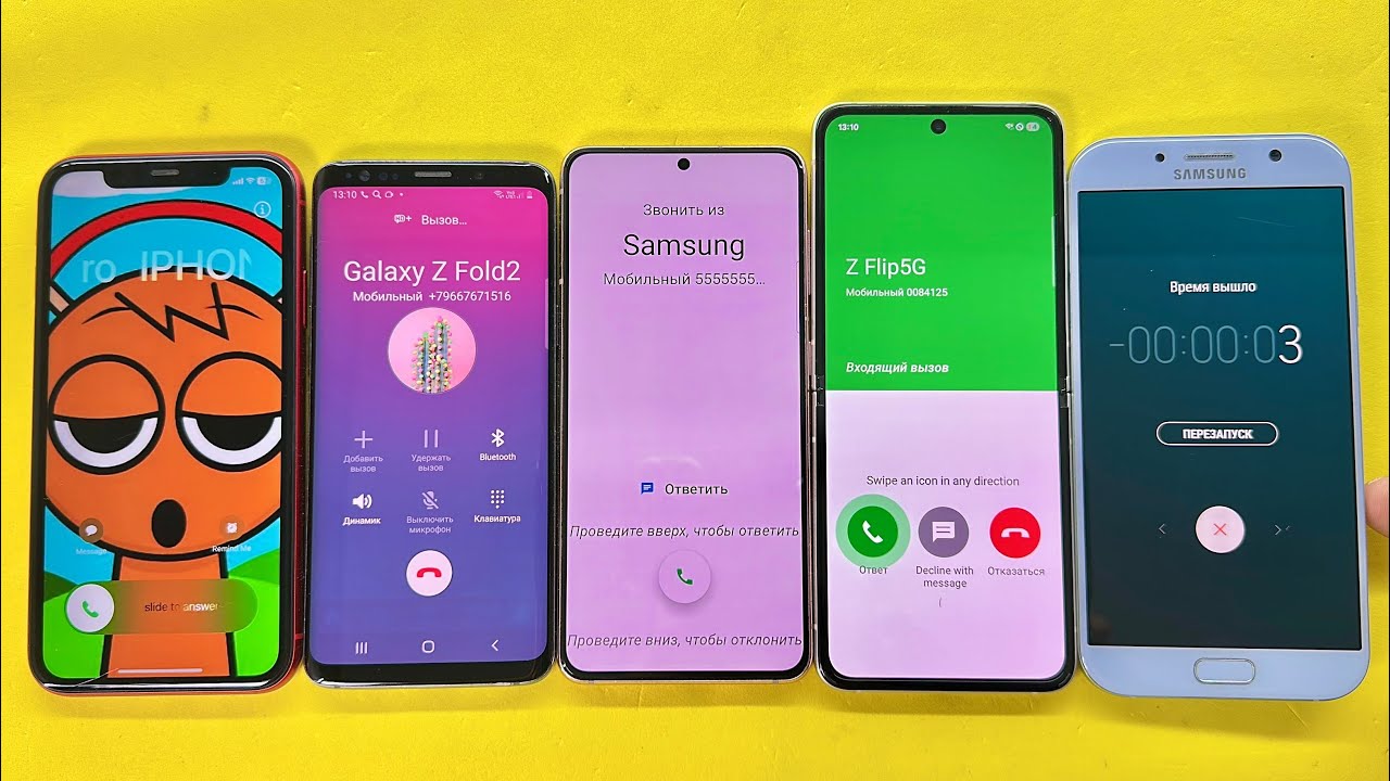 Incoming Call & Fake Call & BabyPhone & Alarm Clock IPhone 11, Samsung S9/S10/A7 Samsung Z Flip3
