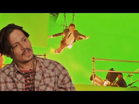 Johnny Depp in Mortdecai Behind The Scenes - YouTube