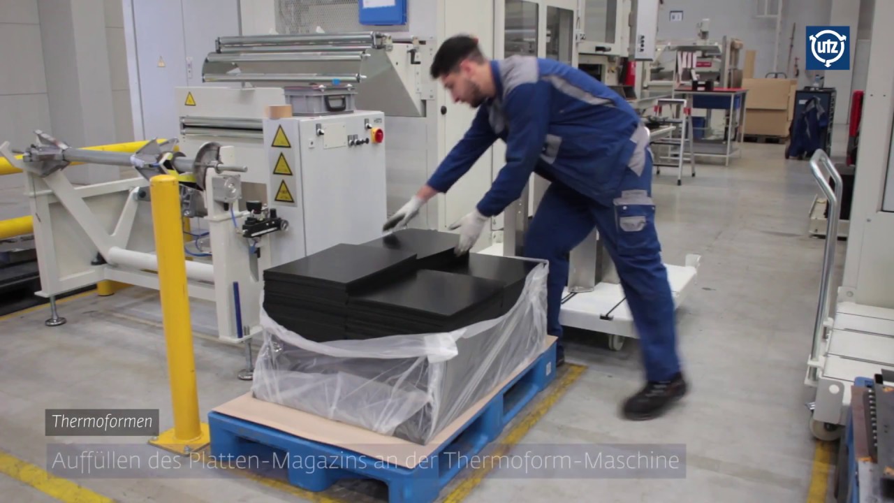 Thermoformen bei Utz