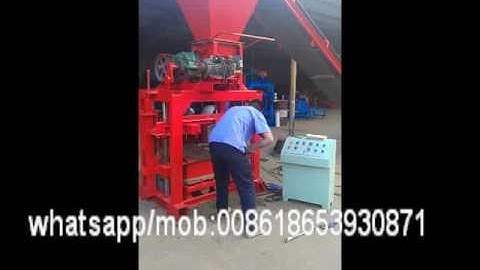 QTJ4 35 BLOCK MACHINE VIDEO