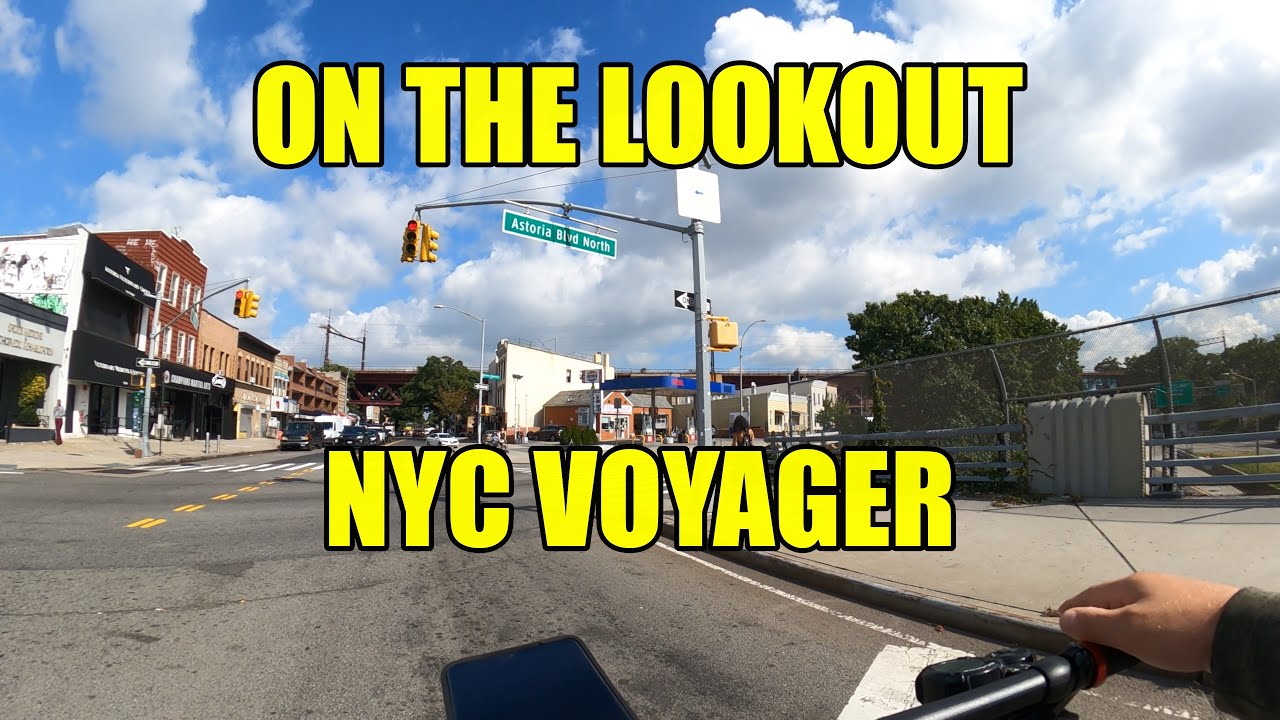 NYC VOYAGER ON THE LOOKOUT / OCTOBER NYC / UBER EATS GRUBHUB / DUALTRON