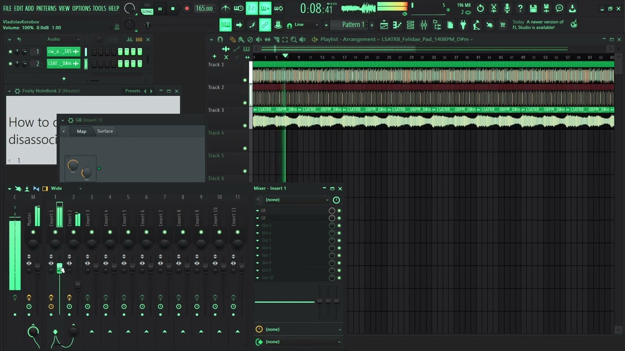 How to make "breakcore to disassociate to" in less than 2 minutes.