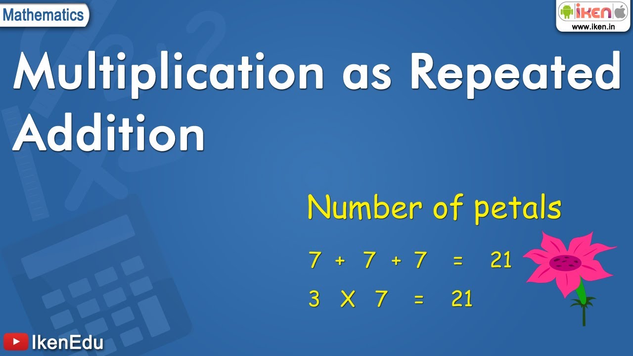 Example Of Repeated Addition And Multiplication Sentence
