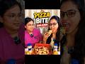 🍕Pizza bite challenge 2😂||#pizza #bitechallenge #sisters#food#viral #foodchallenge #youtubeshorts